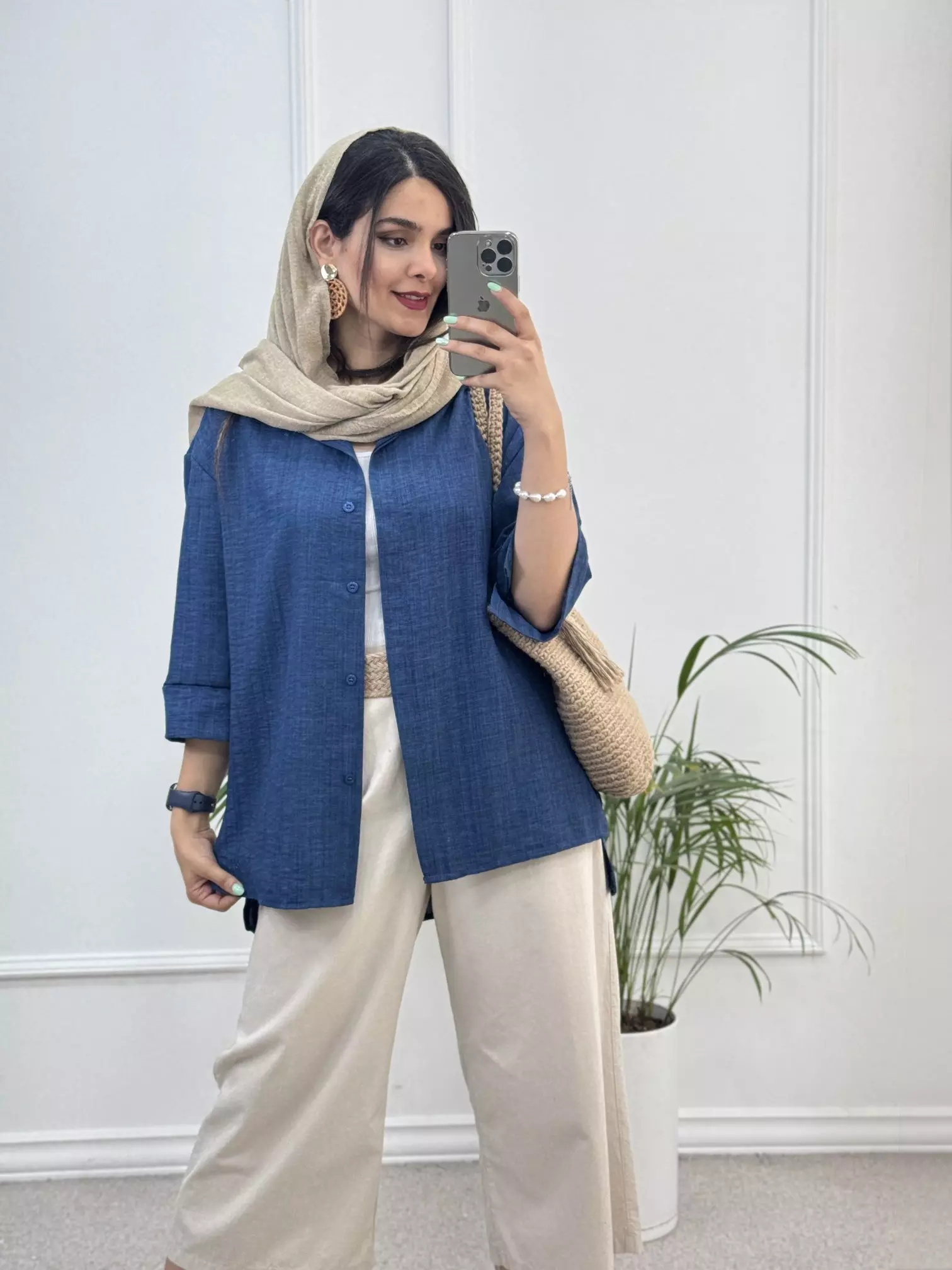 شومیز مانتویی آناهیتا